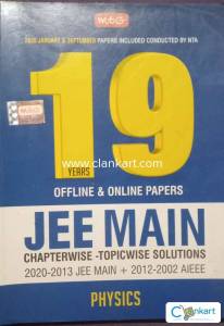 JEE Mains 19 Years Physics