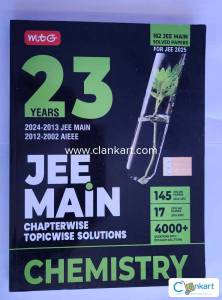 JEE Mains Chemistry 23 year Questions and Solutions (MTG)