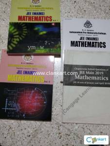 JEE Mains, Mathematics, Workbook Vol 1 and 2