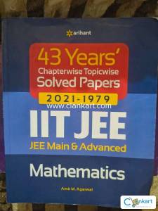 JEE Mathematics Chapterwise Solved Papers - Arihant Publications