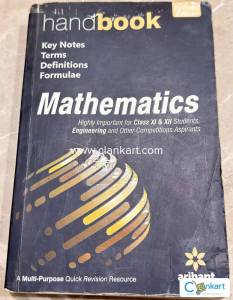JEE Mathematics Handbook for Class 11th and 12th