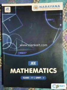JEE Mathematics for Class 11