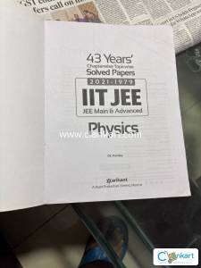 JEE Physics Previous Year Questions by ARIHANT