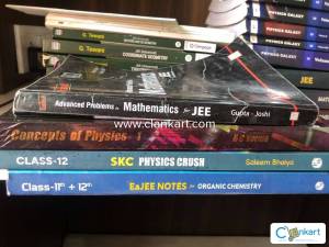 JEE Prep books(skc phy, eajee notes organic, black book,hcv11th)