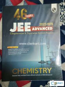 JEE  2023-1978  ADVANCED  Chapterwise & Topicwise Solved Papers