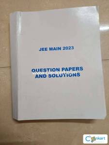 JEE (main) Previous year questions (complete sessions)