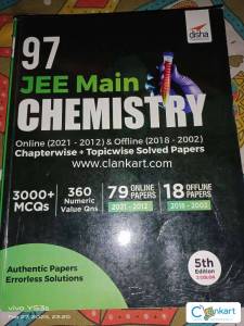 JEE main chemistry previous year solved papers