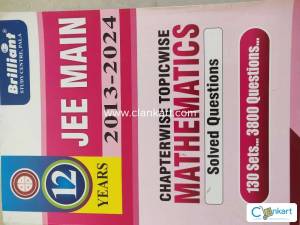 JEE main mathematics chapter wise topicwise solved questions