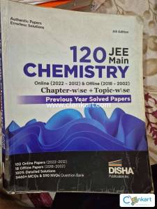 JEE main previous year papers with detailed solutions, 2012-2022