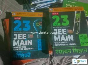 JEE mains MTG 23 years pyq (physics+chemistry) hindi edition