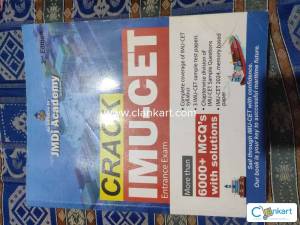 JMDI ACADEMY IMU-CET CRACK BOOK