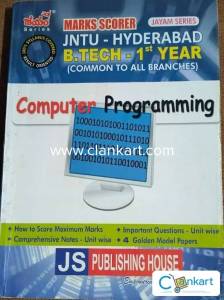 JNTU Computer Programming  Important Questions, Notes and Model Papers