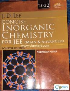 J. D. LEE  CONCISE INORGANIC CHEMISTRY  FOR JEE (MAIN & ADVANCED)
