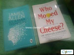 James Allen As a man thinketh, who moved my cheese COMBO BOOK