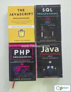 Java PHP JavaScript SQL Programming Books Set of 4
