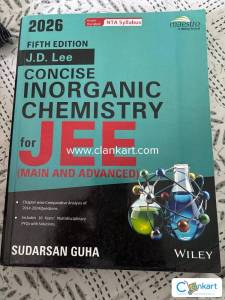 Jdlee JEE MAINS AND ADVANCE CHEMISTRY INORGANIC BOOK
