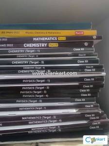 Jee Class 12 advanced and mains Chapter wise Phy,Che,Maths