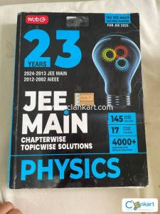 Jee Main Physics Chapterwise Topic Solutions 23 Years for Jee 2025