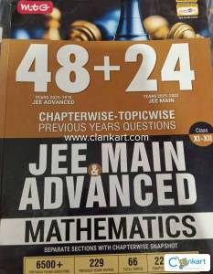 Jee Mains And Advanced (48+24) PYQs