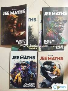 Jee Maths Study Material Class 11&12 with solutions (6 books)