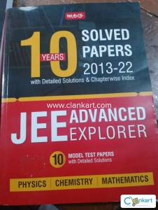 Jee advanced test papers
