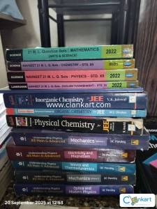 Jee and mhtcet books