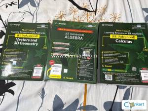 Jee cengage books(vectors 3D , algebra , calculus)