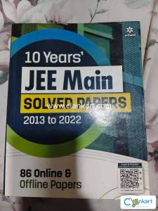 Jee main 10  year solved paper (2013-2022)