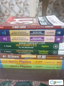 Jee main and advance books of physics,chemistry and maths