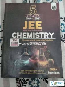 Jee main and advanced chemistry book