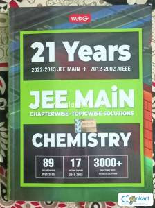 Jee main chemistry chapter wise and topic wise 2002-2023 solved questi