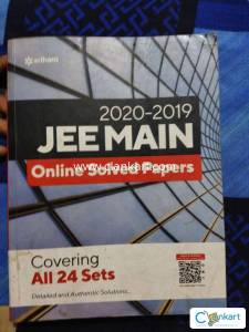 Jee main online solved paper