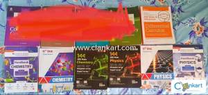 Jee main&advanced exam preparation books of 7 available