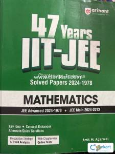 Jee mains-Advance Mathematics 47 year last year