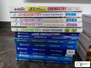 Jee mains & advanced complete set of books (class 11 and 12)
