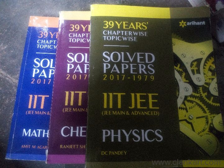 Jee mains and advanced all books I have will be given