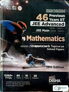 Jee mains and advanced previous year paper books