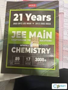 Jee mains book last 21 years exam question with solution