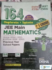 Jee mains mathematics all pyqs only ( disha publications)