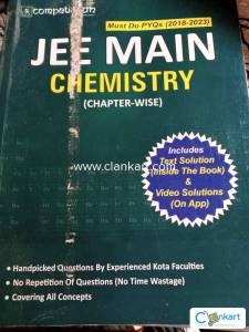 Jee mains chapter wise pyqs Chemistry Competishun Mohit Tyagi