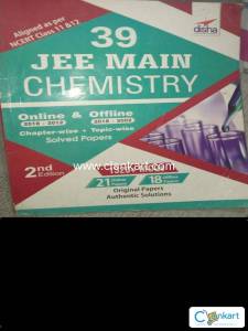 Jee mains chemistry solved paper book