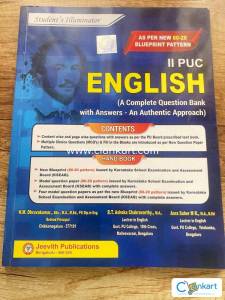 Jeevith publications English class 12
