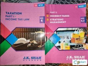Jk shah's Ca Inter Group 1 Books
