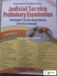 Judicial Service Preliminary Examination (Civil and Criminal)