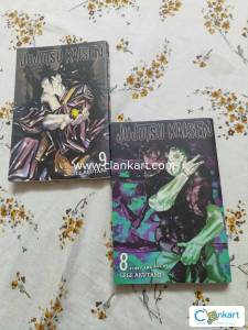 Jujutsu Kaisen Vol 8,9 With Free Book Mark