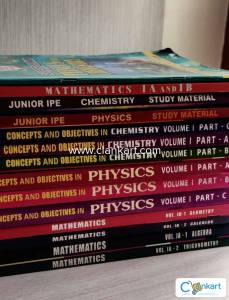 Junior MPC intermediate Workbooks and Study Material(IPE,EAMCET,JEE)