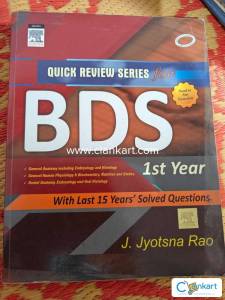 Jyotsana rao solved questions for 1st year dental students