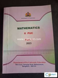 KARNATAKA GOVERNMENT, CLASS12 maths set 1 and 2
