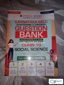 KARNATAKA SSLC QUESTION BANK , SOCIAL SCIENCE CLASS 10