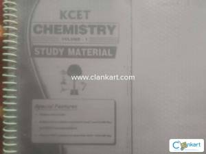 KCET CHEMISTRY STUDY MATERIAL